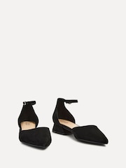 Preto - Linzi Wide Fit Dolly Low Block Court Heels - Imagem 3 de 5