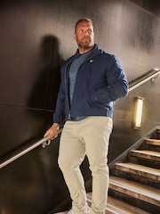 BadRhino Big & Tall Blue Injected Slub T-Shirt - Image 2 of 3