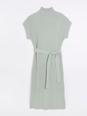 River Island Green Roll Neck Midi Dress - Image 4 of 6