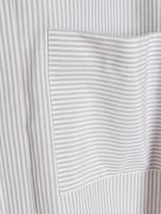 River Island Grey Tie Side Oversized Shirt - Image 6 of 6