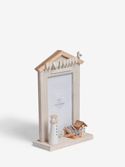 Natural Beach Hut Photo Frame - Image 3 of 5