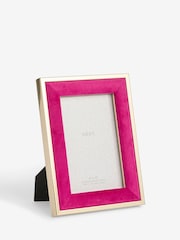 Pink Velvet Picture Frame - Image 4 of 5