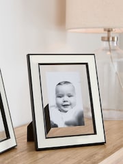 Black/White Floating Aperture Photo Frame - Image 1 of 5