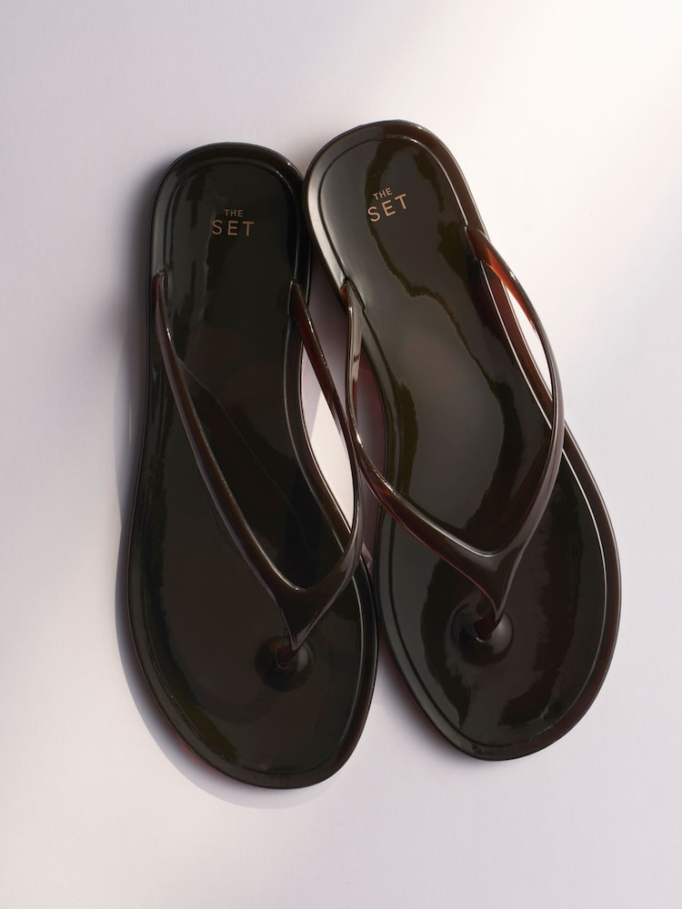 حزمة من 2 شبشب Jelly Flip Flops من The Set - صورة 7 من 7