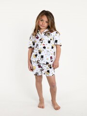 Brand Threads Blue Harry Potter Girls Short Pyjama Set - Image 1 of 3