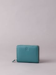 Lakeland Leather Light Green Small Zip Purse - Image 2 of 5