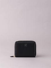 Lakeland Leather Dark Black Small Zip Purse - Image 2 of 5