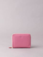 Lakeland Leather Light Mauve Pink Small Zip Purse - Image 1 of 5