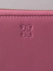 Lakeland Leather Light Mauve Pink Small Zip Purse - Image 5 of 5
