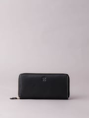 Lakeland Leather Black Large Leather Zip Purse - Image 1 of 5
