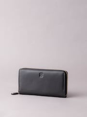 Lakeland Leather Black Large Leather Zip Purse - Image 2 of 5