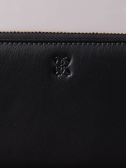 Lakeland Leather Black Large Leather Zip Purse - Image 5 of 5