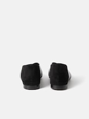Jigsaw Black Flat Pointed Linnie Ballerina Shoes - Image 4 of 6