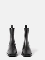Jigsaw Kent Leather Black Boots - Image 3 of 6