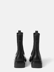 Jigsaw Kent Leather Black Boots - Image 4 of 6