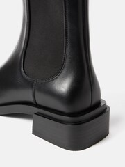 Jigsaw Kent Leather Black Boots - Image 6 of 6