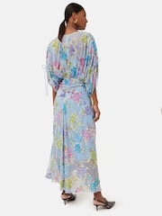 Jigsaw Fil Coupe Metallic Maxi Dress - Image 2 of 4