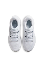 Nike White/Silver Pegasus 41 Road Running Trainers - Image 11 of 11