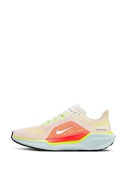 Nike White Pegasus 41 Road Running Trainers - Image 15 of 21