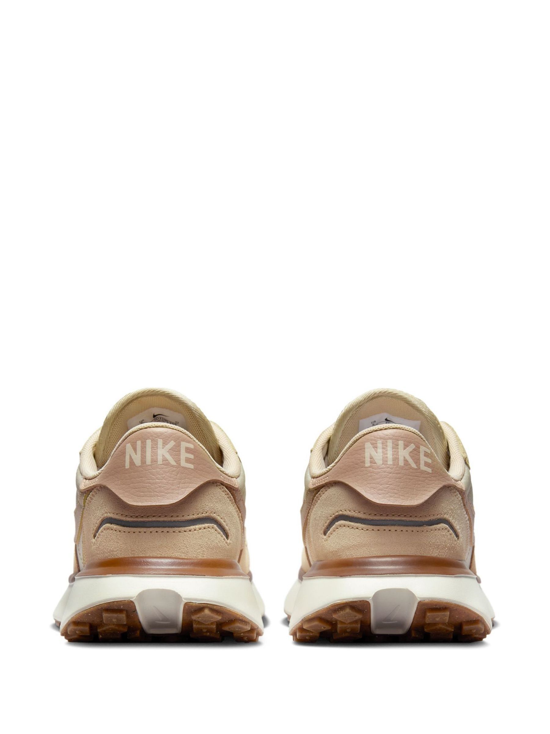 golden beige flyknit trainer