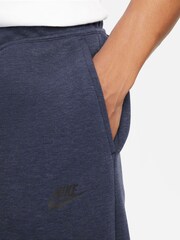 Nike Navy Tech Fleece Shorts - Image 7 of 15