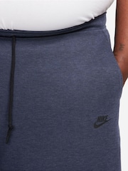 Nike Navy Tech Fleece Shorts - Image 8 of 15