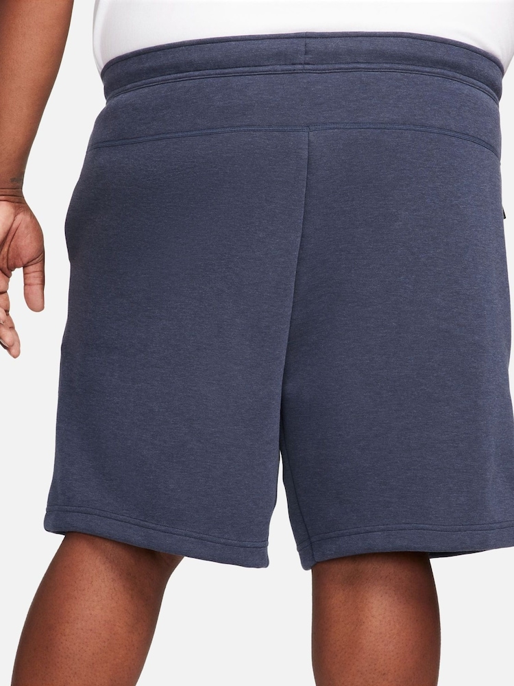 Marineblauw - Nike tech fleece short - Image 9 of 15