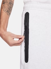 Nike Birch Heather White Tech Fleece Shorts - Image 4 of 8