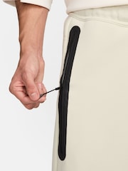 Nike Cream Tech Fleece Shorts - Image 2 of 10