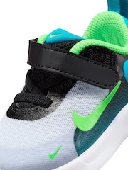 Nike Blue/Green Infant Revolution 7 Trainers - Image 9 of 9