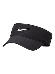 črna - Nike Dri-FIT Ace Swoosh Visor kapa - Slika 1 iz 2
