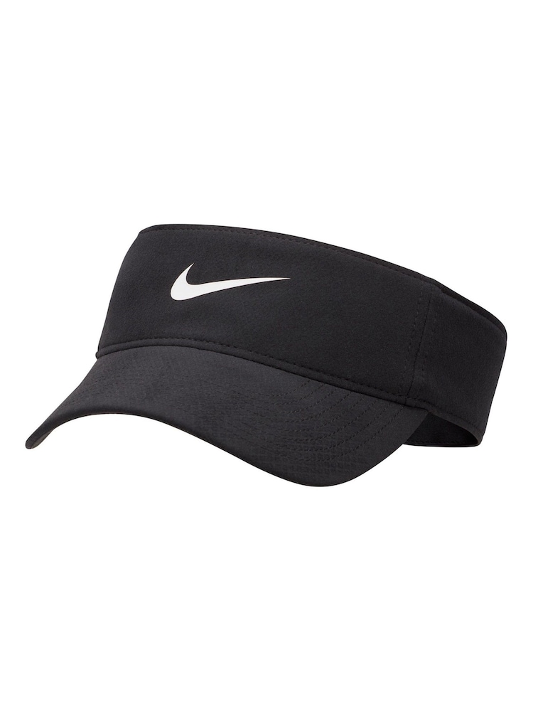 črna - Nike Dri-FIT Ace Swoosh Visor kapa - Slika 1 iz 2
