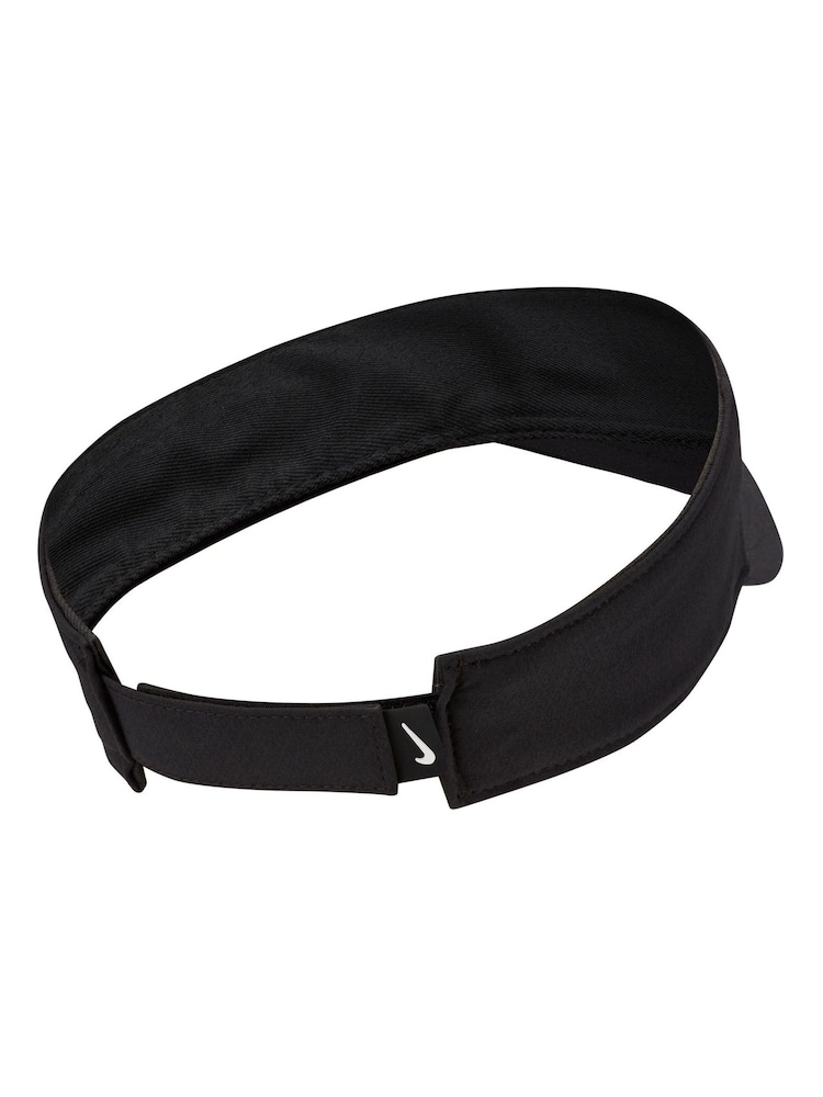 črna - Nike Dri-FIT Ace Swoosh Visor kapa - Slika 2 iz 2