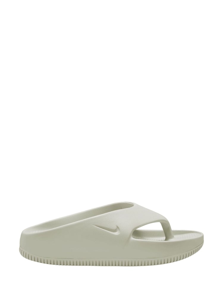 Nike White Calm Flip Flops - Image 1 of 10