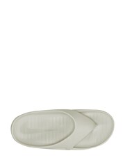Nike White Calm Flip Flops - Image 5 of 10