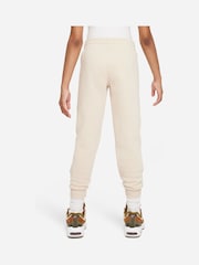 Nike White Club Fleece Logo Joggers - Image 2 of 9
