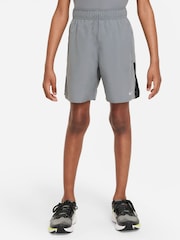 Nike Smoke Grey Dri-FIT Challenger Training Shorts - Image 1 of 7