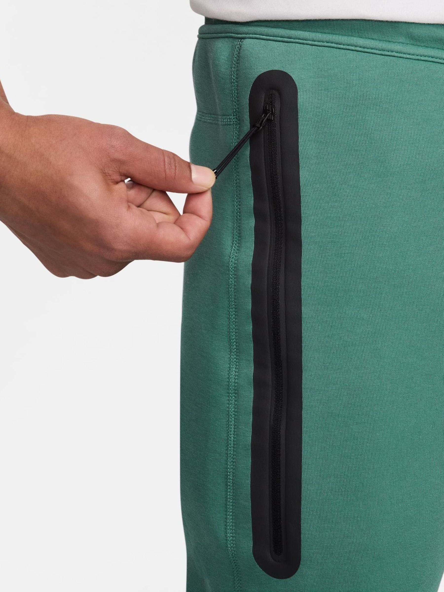 Buy Nike Green Black Tech Fleece Joggers from Next Luxembourg