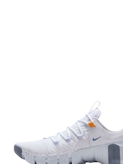 Nike Yellow/White Free Metcon 5 Training Trainers - Image 4 of 13