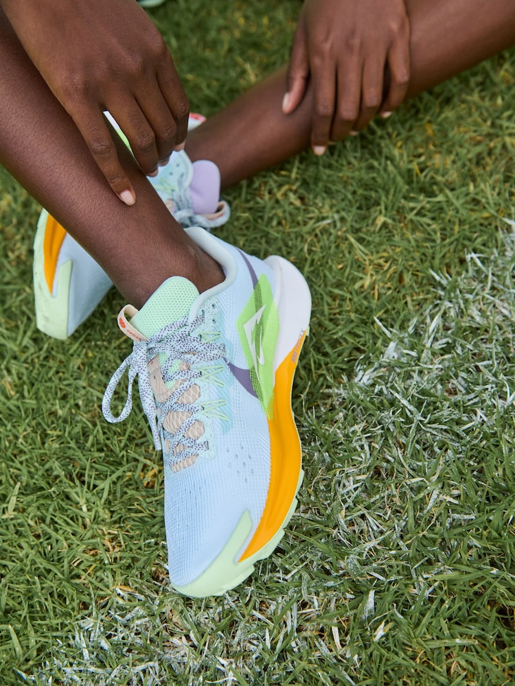 Nike Blue ReactX Pegasus Trail 5 Trail Running Shoes - Image 1 of 13