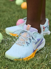 Nike Blue ReactX Pegasus Trail 5 Trail Running Shoes - Image 2 of 13