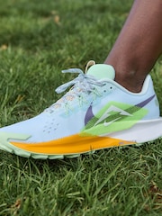 Nike Blue ReactX Pegasus Trail 5 Trail Running Shoes - Image 4 of 13