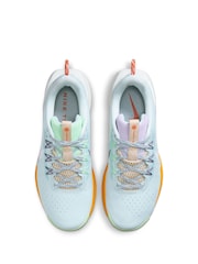 Nike Blue ReactX Pegasus Trail 5 Trail Running Shoes - Image 9 of 13