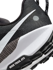 Nike Black ReactX Pegasus Trail 5 Running Shoes - Image 11 of 11