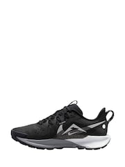 Nike Black ReactX Pegasus Trail 5 Running Shoes - Image 4 of 11