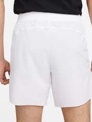 Nike White Rafa Nadal Dri-FIT 7 inch Tennis Shorts - Image 2 of 8