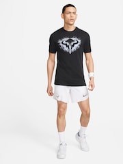 Nike White Rafa Nadal Dri-FIT 7 inch Tennis Shorts - Image 8 of 8