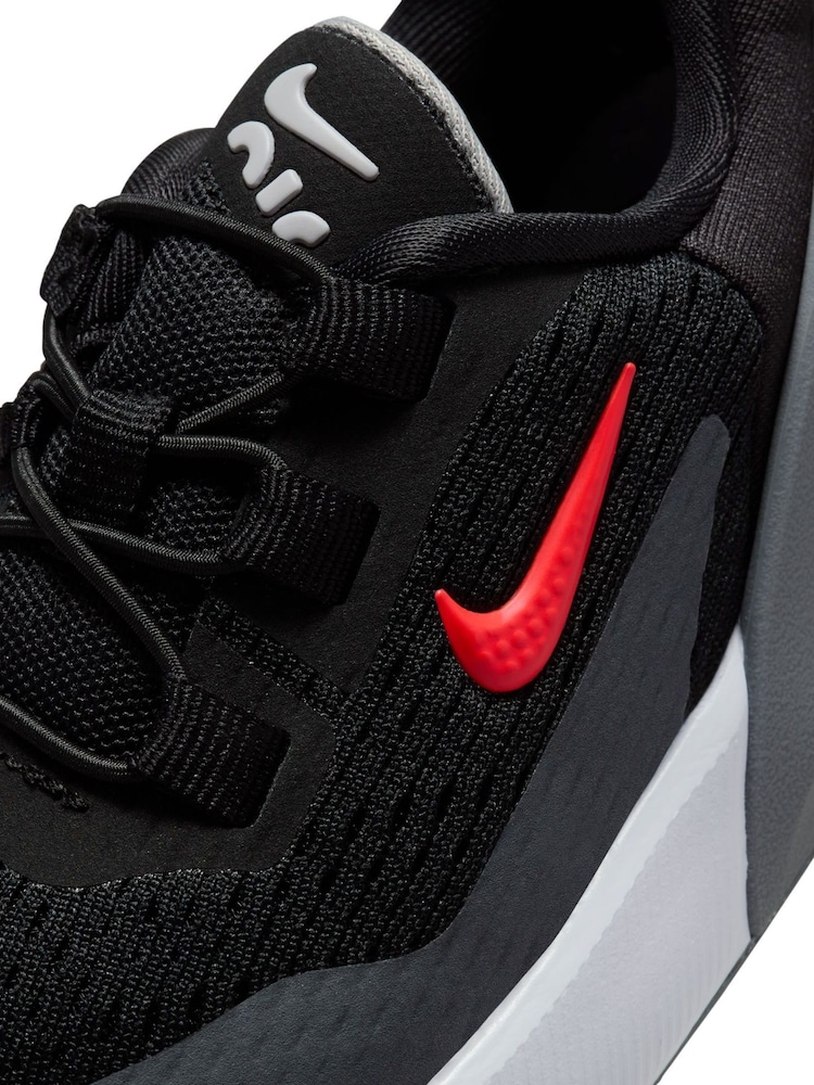Nike Black/Red Infant Air Max 270 GO Easy On Trainers - Image 10 of 10