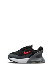 Nike Black/Red Infant Air Max 270 GO Easy On Trainers - Image 2 of 10