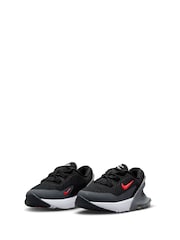 Nike Black/Red Infant Air Max 270 GO Easy On Trainers - Image 5 of 10